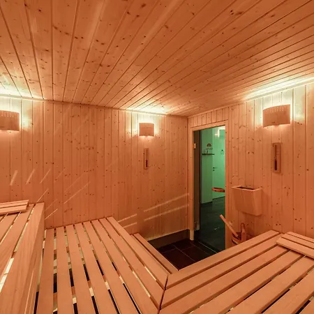 Апартаменты Atempause - Stilvolles Mit Terrasse & Wellness Am Krakower *