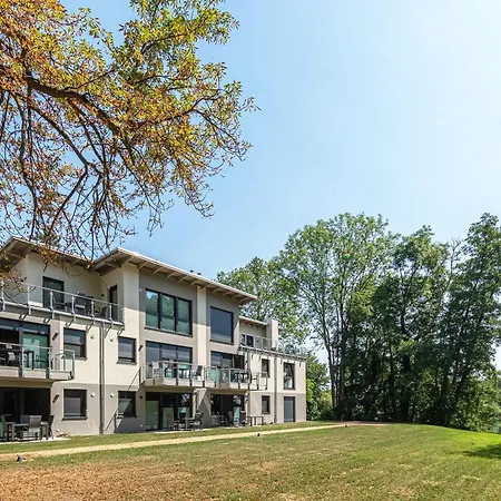 Апартаменты Atempause - Stilvolles Mit Terrasse & Wellness Am Krakower Краков-ам-Зе